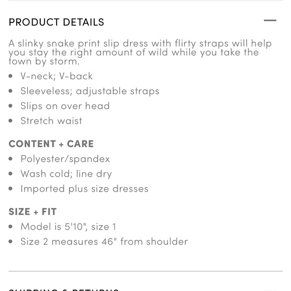 Torrid 3X snake print dress - Picture 9 of 9